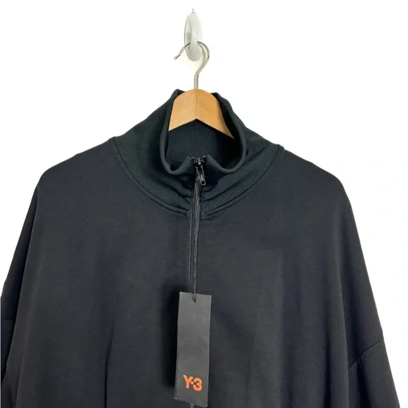 トップス 3daime Adidas Y-3 Yohji Yamamoto Jacket Mens Large Black Snap Track Full
